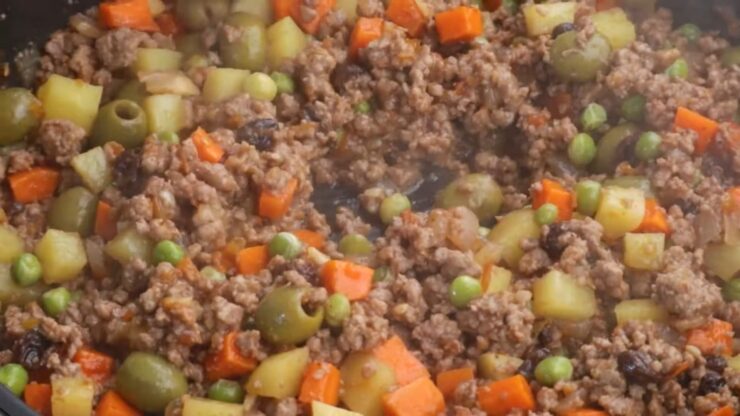 Picadillo with a Touch of Fire